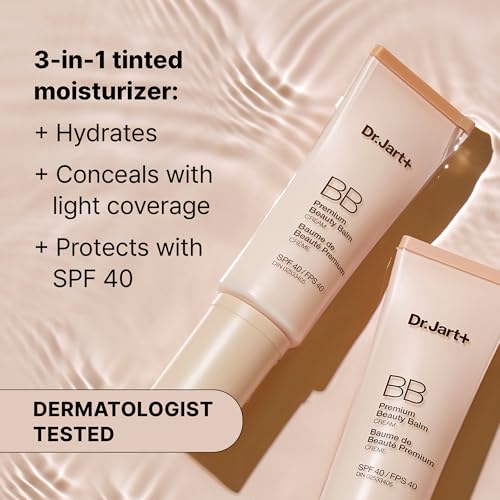 Dr.Jart+ Premium BB Tinted Moisturizer with SPF 40 and Niacinamide | bb cream | Korean Skin Care