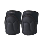 MUZEEMOU Knee Pads for Gardening,Flooring - Thick EVA Foam Cushion, Non-Slip Silicone & Adjustable Straps (S/M/L), Breathable Unisex Garden Kneeling Pad with Extended Comfort