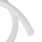 DAVCO 1/2" ID × 25 ft Clear Braided Plastic Vinyl Tubing Flexible High Pressure Reinforced PVC Hose