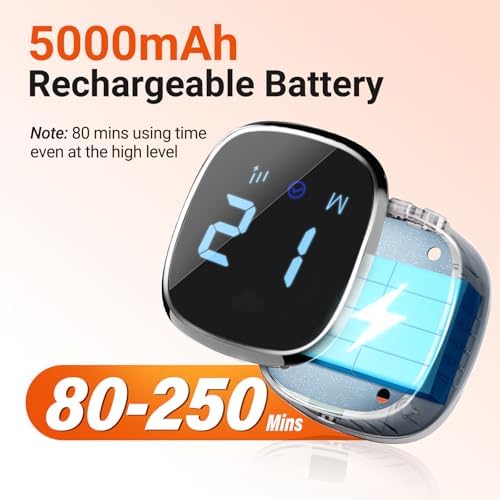 Comfytemp 5000mAh Portable Red Light Therapy Belt for Body, FSA HSA Eligible Near Infrared Light Therapy Wrap, 13W Cordless Flexible Light Wrap for Waist Belly Lower Back Joint Muscle Pain Relief