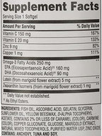 Equate Vision Formula 50+ Lutein, Zeaxanthin & Omega-3, 300 Softgels