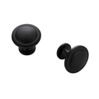 Ravinte 35 Pack Matte Black Cabinet Pulls 1-1/4 inch Kitchen Cabinet Knobs Drawer Knobs Dresser Drawer Pulls Door Dresser Handles for Cupboard