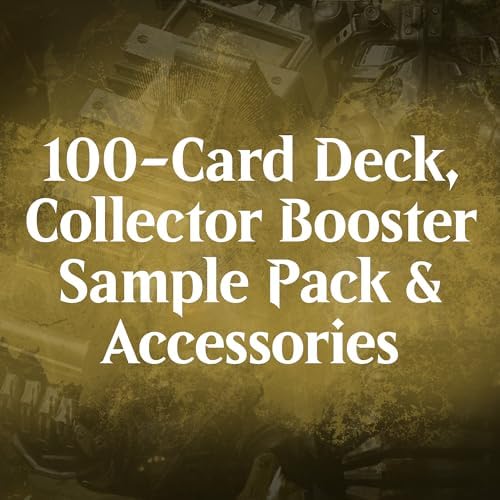 Magic: The Gathering Fallout Commander Deck - Science! (100-Card Deck, 2-Card Collector Booster Sample Pack + Accessories)