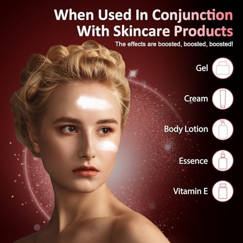 3-in-1 Beauty Massager for Face and Neck, Red-Light-Therapy-for-Face and Neck, Face culpting Wand with 3 Color, at-Home Face Tool for Skin Care