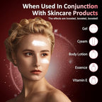 3-in-1 Beauty Massager for Face and Neck, Red-Light-Therapy-for-Face and Neck, Face culpting Wand with 3 Color, at-Home Face Tool for Skin Care