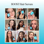Biotin Hair Growth Serum - Rosemary Hair Thickening Serum with Peppermint Caffeine and Black Castor Oil for Hair Growth - Volumizing Hair Serum for Hair Growth for Men & Women - Vegan & Cruelty Free