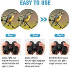 10x42 Binoculars for Adults - Professional HD Roof BAK4 Prism Lens Binoculars for Bird Watching, Hunting, Travel, Sports, Cruise, Concert, with Carrying Bag