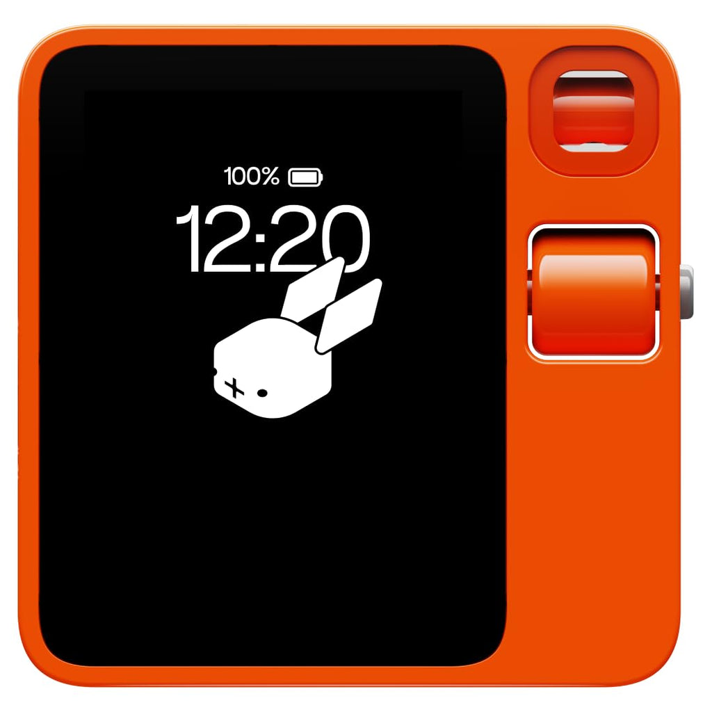 Rabbit r1 AI Voice-Activated Gadget with New and Improved AI Note Taker— No Subscription Fees — Vibe Coding and OpenClaw on Device, Voice Recorder, Unlimited Transcriptions and Meeting Summaries