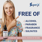 Superox Hypochlorous Acid Spray For Face - Natural Eyelid Cleanser - Safe for All Skin Types - Pure & Gentle Hypochlorous Acid Spray, 100 ml (3.38 oz)