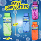 12 Pack of 16oz Non Toxic Bubble Solution Bottles, Value Pack Bubbles, Bubble Refills for Toddler Kid, 1 Dozen Bulk Bottles -192 Ounces, Bubble Machine Refills, Birthday Party Favor
