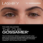 Lashify Curl 14mm Gossamer Eyelash Extensions Refill in Ombre Green, Easy DIY False Lashes for a Natural Look