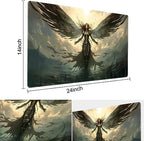 MTG Playmat - Non-Slip Backing Printing, Ideal for Card Game Enthusiasts TCG Playmat (MTG1-Disaster befalls)