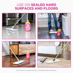 Stardrops - The Pink Stuff - The Miracle Floor Cleaner Spray - Squirt and Mop, (Pack of 4)