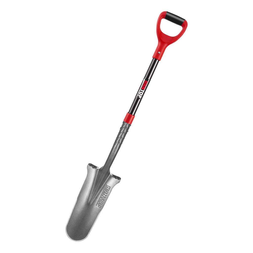 Hantop Drain Spade Digging Garden Shovel, 44 inches