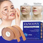 Anti-Wrinkle Tape Facial Myofascial Lift-Smoothes Wrinkles Suits for All Parts of The Face and Neck - Forehead Fines Nasolabial Folds Crow's Feet Necklines etc, 2.5CM*2Rolls