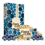 NuGo Fiber d'Lish Blueberry Cobbler, 12g High Fiber, Vegan, 150 Calories, 16 Count