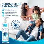 Roycederm Seborrheic Dermatitis Psoriasis Conditioner: Scalp Treatment for Folliculitis Psoriasis Dry Itchy Scalp Oily Hair - Dandruff Conditioner for Healthy Hair