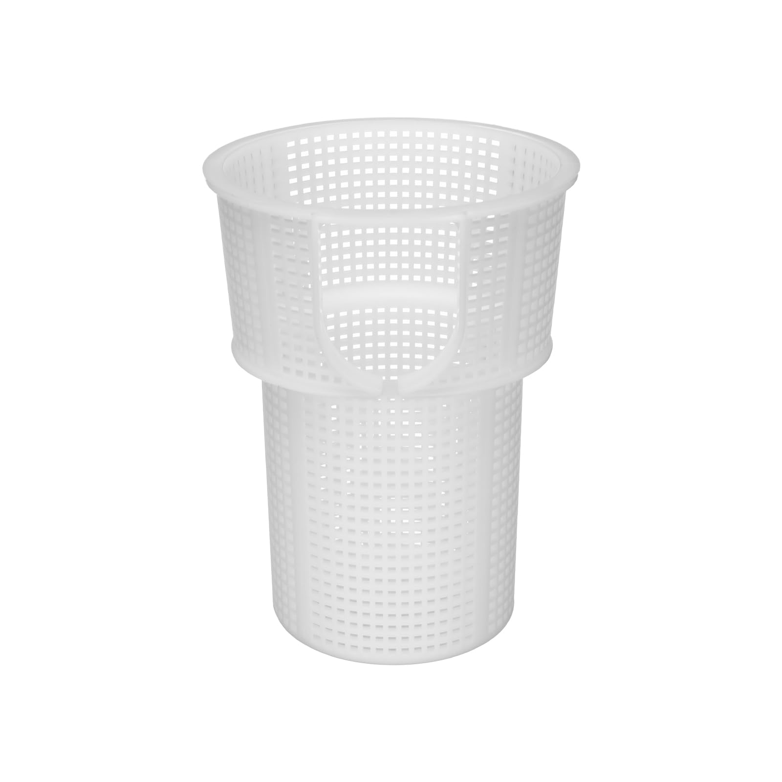 LemonRoad 1 Pcs Pool Pump Basket Replacement Compatible with Superflo Vs Pool Pump Pentair Filter, Skimmer Strainer Basket-Remove Leaves and Debris (White)