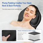 Full Body Bath Pillow for Bathtub, Luxury Bath Gifts for Women Thick Bathtub Cushion for Soaking Tub with Laundry Bag, Bathtub Pillow Luxury Bathtub Pillows for Head,Neck & Back,Spa (Grey)