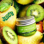 Farmacy Peptide Lip Balm - Lip Smoothie Hydrating Lip Balm with Vitamin C to Visibly Plump + Smooth Lip Lines - Nourishing Lip Treatment with a High-Gloss Finish - Pear Kiwi (10g)