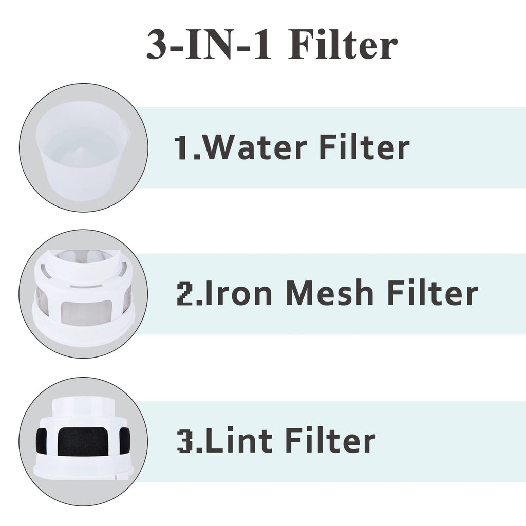 VIWINVELA 3 IN 1 Indoor Dryer Vent Kit Filter Bucket for Electric Dryer - No Duct Included