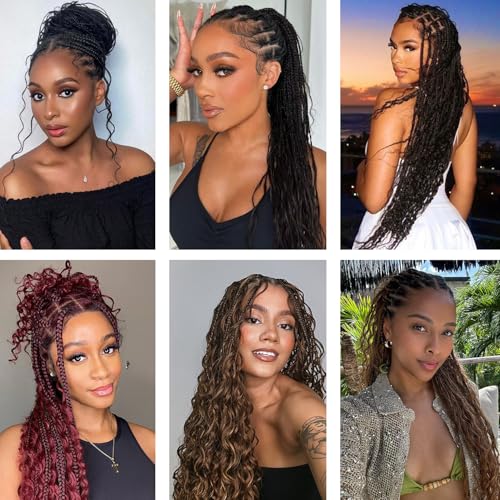 Human Braiding Hair 2Bundles 160g for Bohemian Braids Deep Wave Human Braiding Hair for Boho Braids No Weft Freetress Honey Blonde Human Hair for Braiding Hair 24 Inch (27#)