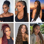 Human Braiding Hair 2Bundles 160g for Bohemian Braids Deep Wave Human Braiding Hair for Boho Braids No Weft Freetress Honey Blonde Human Hair for Braiding Hair 24 Inch (27#)