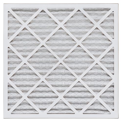 Aerostar 18x18x1 MERV 13 - 6 Count - Pleated HVAC, Furnace & Air Conditioner Filters - Removes Bacteria, Dust, Cold & Flu Germs, Lint, Mold, Pet Dander, Allergy-Causing Pollen, Smog, Smoke & Viruses