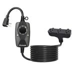 DEWENWILS Light Timer Outdoor Weatherproof with 12 FT Extension Cord