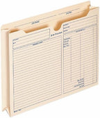 Adams 2 Inch Expanding Job Folder, , 9.5 x 11.75 Inches, Manila, 15 per Pack (9294E)
