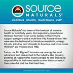 Source Naturals Essential Enzymes 500mg Bio-Aligned Multiple Enzyme Supplement Herbal Defense for Digestion, Gas, Constipation & Bloating Relief - Supports Immune System* - 120 Vegetarian Capsules