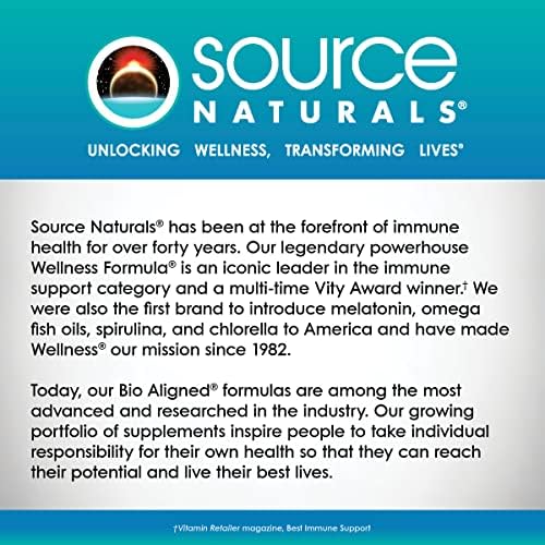 Source Naturals Wellness Formula, Advanced Immune Support - 120 Capsules