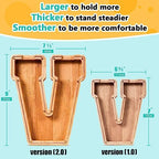 SummiDate Wooden Letter Piggy Bank| Piggy Bank for Boys Girls Toddler| Alphabet V Money Bank| Coin Bank Birthday Gift for Kids|Birthday Gift for Kids (V)