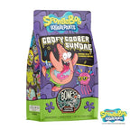 Bones Coffee Company Spongebob Goofy Goober Sundae Flavored Coffee Beans, Whole Bean Coffee Medium Roast Low Acid, Banana Split Flavor (12 oz)