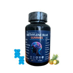 Methylene Blue Gummies 12mg Cognitive Support w/Added Vitamin C, NAD,L Methylfolate, Methylcobalamin b12, methylated Vitamins