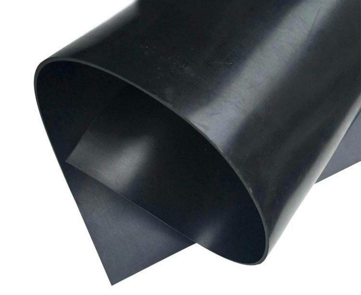 Neoprene Rubber Sheet, Rolls, Strips 3/32" (.093") Thick x 10" Wide x 10' Long Solid Rubber