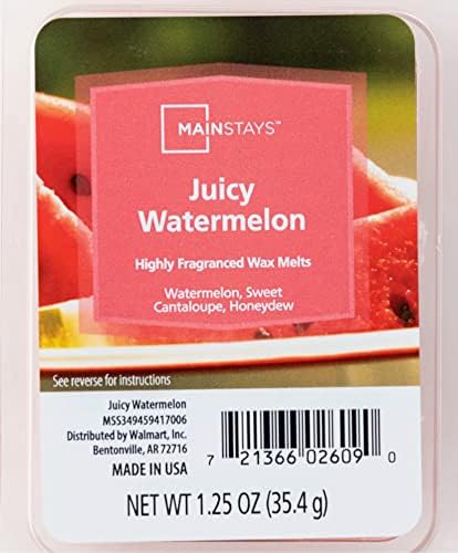 Mainstays Scented Wax Cubes 1.25oz 4-Pack (Juicy Watermelon)