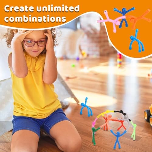 Magnetic Toys,Colourful Travel Toys,Magnetic Men,Magnet People,Fridge Magnets,Magnets for Kids,Whiteboard,Easter,Refrigerator,Office - 30Pack
