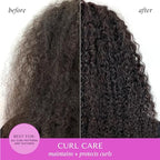 HASK CURL CARE Shampoo + Conditioner Set Coconut and Argan Oil, for Curly Hair Types, Vegan, Color Safe, Gluten-Free, Sulfate-Free, Paraben-Free, Cruelty-Free - 1 Shampoo and 1 Conditioner