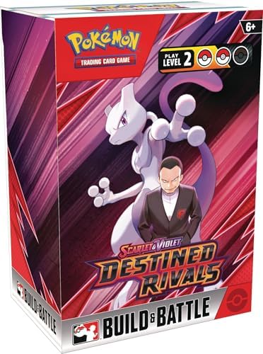 Pokemon TCG: Scarlet & Violet - Destined Rivals - Build & Battle Box - 4 Packs