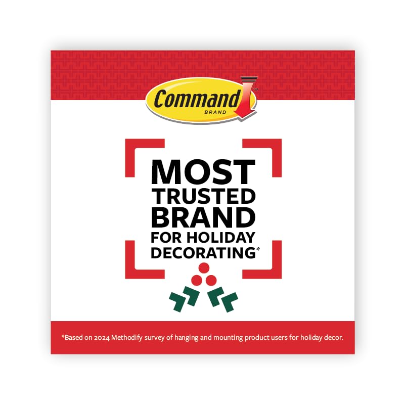 Command 20, 15 & 5 lb Assorted Picture Hanging Strips, 16 Pairs (32 Strips)
