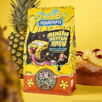Bones Coffee Company Spongebob Bikini Bottom Brew Flavored Coffee Beans, Whole Bean Coffee Medium Roast Low Acid, Chocolate Souffle Flavor (12 oz)