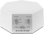 LectroFan White Noise Machine with 10 Fan and 10 White Noise Options, White (FFP)