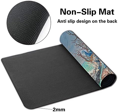 Board Game MTG Playmat Games Size 60X35 cm CCG Compatible for MTG CCG RPG Trading Card Game (Karn URZA Panorama)