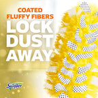 Swiffer Duster Kit with 3 ft Extendable Handle, Heavy Duty Dusting Starter Kit with 12 Refills, for Ceiling Fans, Vents and Hard to Reach Places