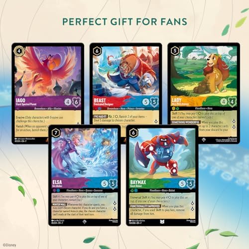 Ravensburger Disney Lorcana TCG: Archazia's Island Illumineer's Trove | Secure Card Storage | Includes Booster Packs & Comprehensive Guide | Original Disney Artwork | Ages 8+