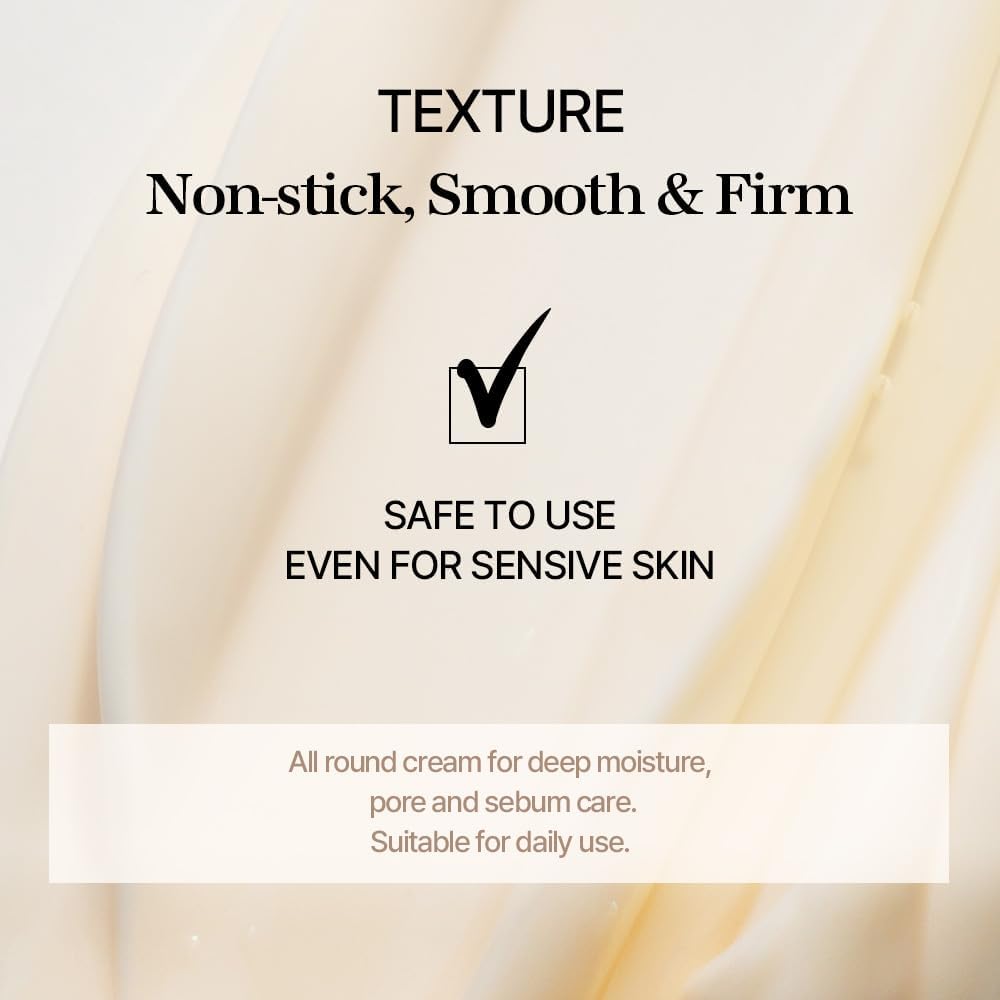 mixsoon Bean Cream-Deep Moisturizer Face Cream, Hydrating and Smoothing for Face, Fermented Soybean Extract, Lightweight Non-Sticky Finish 65ml / 2.19 fl.oz. Korean Glass Skin Care