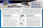 Hot Shot Liquid Roach Bait, Roach Killer, 1 Pack, 6-Count