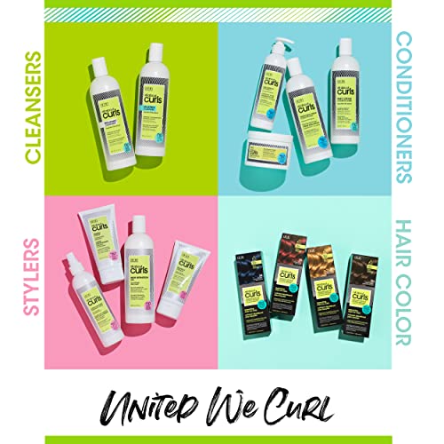 All About Curls Daily Cream Conditioner Essential Moisture for All Curly Hair Types | Strengthens | 3X Resistance to Breaking | Cruelty-Free & Sulfate-Free (2 sizes)