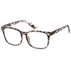 ZNEIAAPR Nearsighted Myopia Glasses for Men Women, Blue Light Shortsighted Distance Glasses with TR90 Frame Spring Hinge (NOT READING GLASSES),-0.50x/Tortoise